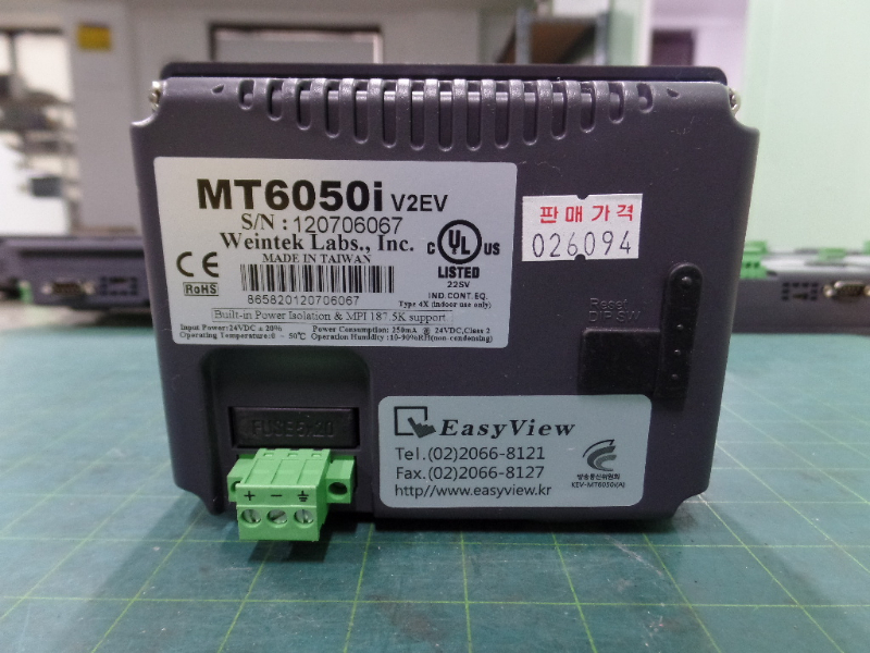 EasyView MT6050i V2EV | [중고] EasyView, 자동화 · 로봇 · 계측 · 시험 - FA부품 - 터치 ...