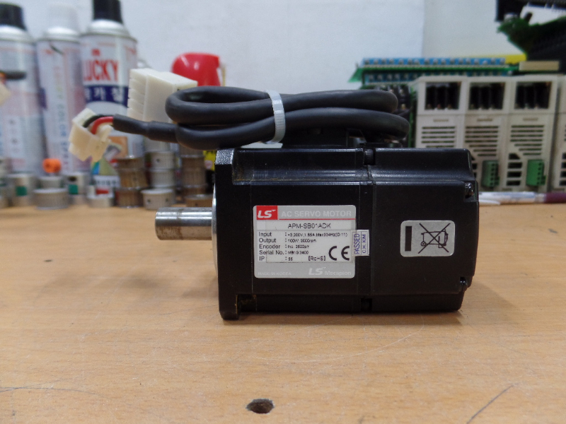 LS AC SERVO MOTOR APM-SB01ADK | [중고] LS, 자동화 · 로봇 · 계측 · 시험 - 동력전달 - 모터 ...
