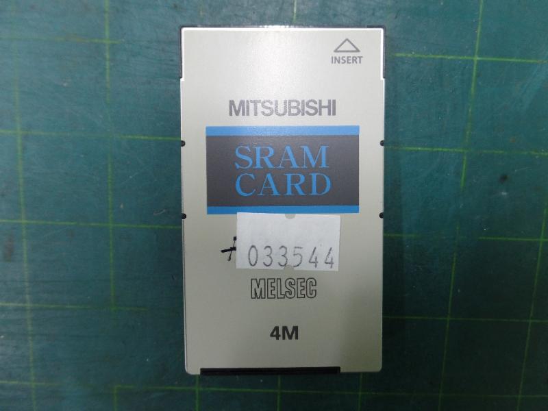 MITSUBISHI SRAM CARD Q3MEM-4MBS | [중고] MITSUBISHI, 자동화 · 로봇 · 계측 · 시험 ...