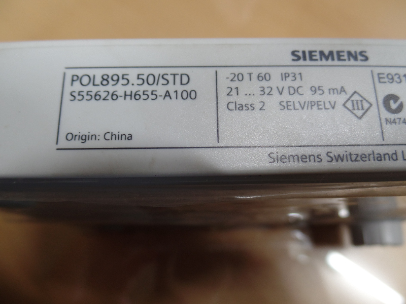 SIEMENS 지멘스 POL895.50/STD | [중고] SIEMENS, 자동화 · 로봇 · 계측 · 시험 - 동력전달 ...