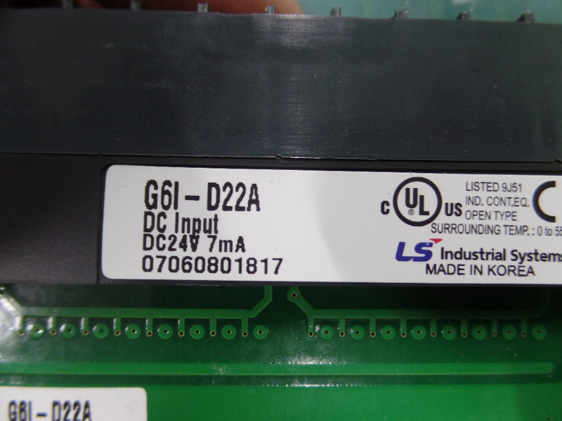 LS DC Input G6I-D22A | [중고] 자동화 · 로봇 · 계측 · 시험 - 동력전달 - PLC · 인버터 ...