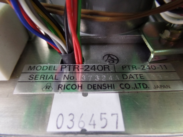 RICOH DENSHI PTR-240R | [중고] 자동화 · 로봇 · 계측 · 시험 - 동력전달 - 모터(AC · DC ...