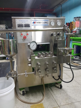 고압균질기, 호모게나이저 1000BAR*100L/HR