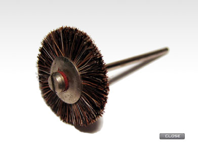 말총,브러시,브러쉬,Shaft Brush(추형),원형브러쉬,브러쉬제작,청소브러쉬,기계브러쉬1 이미지