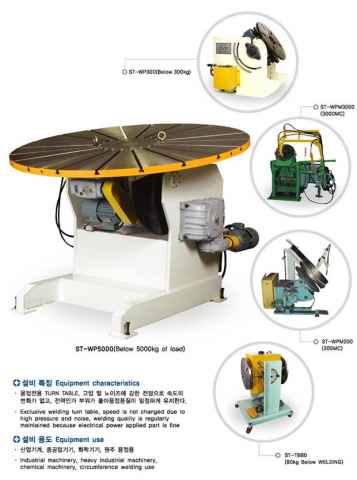 턴테이블 용접기 WEDING TURN TABLE M/C