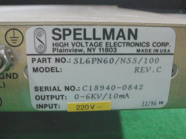 High Voltage DC Supply (Spellman SL50P300) 6 kV 10 | [중고] 자동화 · 로봇 · 계측 ...