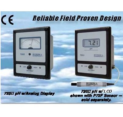  pH/ORP Monitor/controllers 720II series