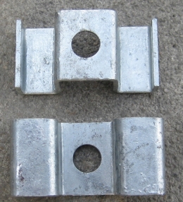 Steel grating/fixed clip