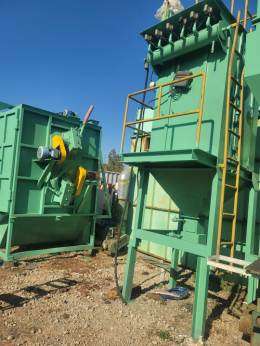 hanger shot blasting machine