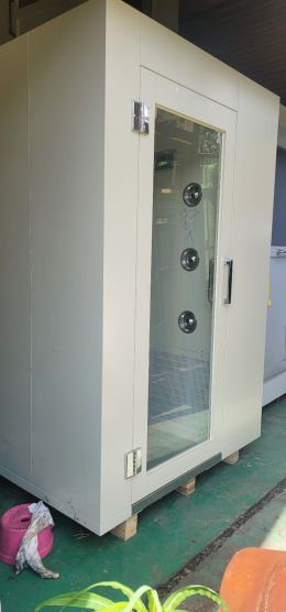 에어워싱공기청정,최고급에어샤워,중고에어샤워부스,2인AIRSHOWER