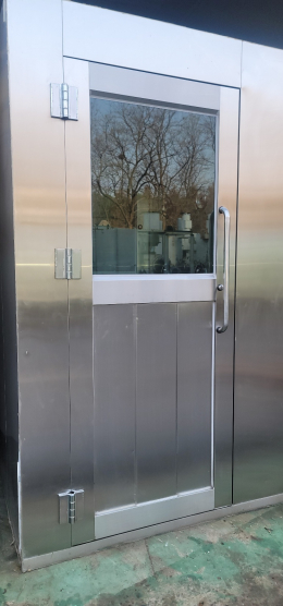 에어샤워(ALLSTAINLESS),포스코스텐에어샤워,중고에어샤워기계,2인에어샤워