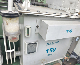 중고 150kVA 복권형 유입식 변압기: 3상 380V 220V 다운트랜스150 kVA step down transforme 제품 이미지 6