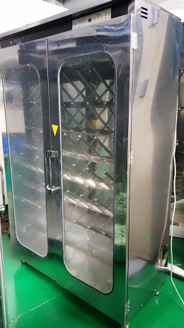 Cleanroom SUS304 UV 소독 행거 자외선 행거,장갑,방진복 건조대 사선봉