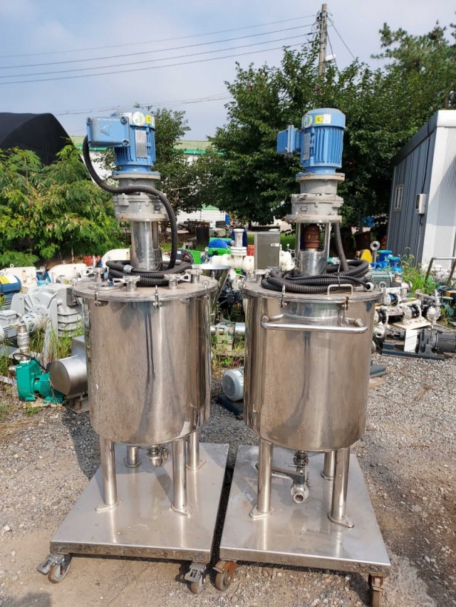 SUS교반탱크 170리터/2대