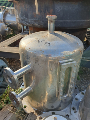 SUS Condenser (Heat Exchanger) Ø400x(L)2,000mm (tubes Ø2.5 (108 pcs) x (L)2,000mm) 17㎡ 제품 이미지