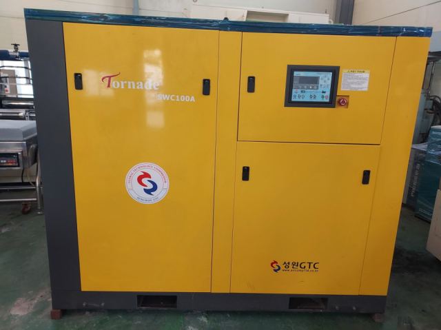 콤프레셔(Compressor) 100HP | [중고] 성원GTC, 화학 · 유공압 · 유분체 · 공조 - 공기 압축기 ...