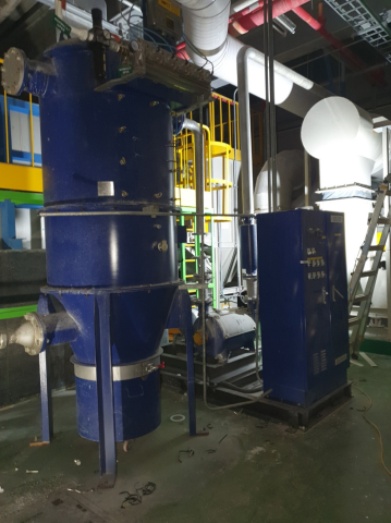 Bag Filter Dust Collector (Circular) Dirt can storage 0.2 m3/Total filter area 6.1 m2/Air pulse meth Product Image