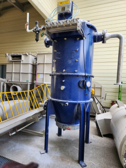Bag Filter Dust Collector (Circular) Dirt can storage 0.2 m3/Total filter area 6.1 m2/Air pulse meth Product Image 2