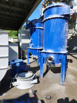Bag Filter Dust Collector (Circular) Dirt can storage 0.2 m3/Total filter area 6.1 m2/Air pulse meth Product Image 4