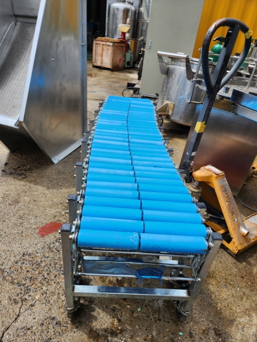 자바라 콘베어.컨베어/콘베이어/컨베이어/Conveyor 400mm*8,000mm | [중고] 물류 · 운반 - 물류 - 컨베이어 ...