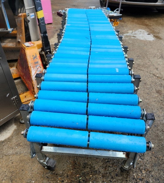 자바라 콘베어.컨베어/콘베이어/컨베이어/Conveyor 400mm*8,000mm | [중고] 물류 · 운반 - 물류 - 컨베이어 ...