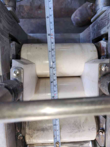 3본롤밀,Three roll mill,쓰리롤밀(쎄라믹,실험실용 2인치(55mm*130mm) 제품 이미지