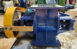 Rotary valve (square, iron) 150mm/1HP