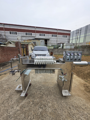 필터프레스,Filter Press (복식) 400mm/21장/10조