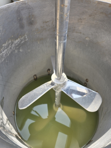 SUS 교반탱크(상부개방형) 100리터 / 2HP