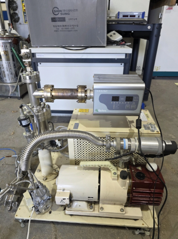 진공펌프,1차+2차터보분자펌프(TURBO MOLECULAR VACUUM PUMP) SYSTEM