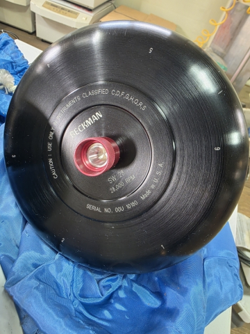 Beckman Rotor SW41Ti , NVT100 , SW28 백크만 원심분리기 로터 3종