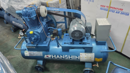 한신 5HP 삼상220V/380V 콤프레샤 TEST완료 후  출고 대기중 입니다