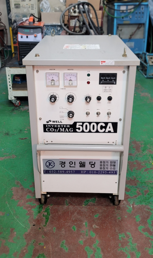경인웰딩 eWELL 인버터 CO2/MAG 용접기 500CA 제품 이미지