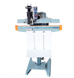 Pedal-type vinyl sealing machine - width 80 cm + (date coding attached)