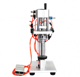 [Perfume capping machine] Perfume bottle top cap sealing machine (air pneumatic)