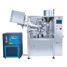 [전자동-고급형] 튜브자동공급+충진+실링+컷팅기 ( PE,라미네이트 )