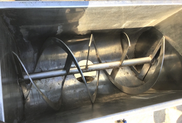 리본믹서 약350ℓ/3 HP(30:1),리본혼합기,리본배합기,분말믹서,분말혼합기,분말배합기,중고리본믹서,중고리본혼합기 제품 이미지