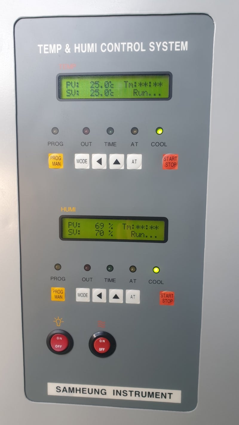 항온항습챔버, 온습도시험챔버, TEMP & HUMI CONTROL SYSTEM | [중고] 삼흥에너지 SAMHEUNG ...