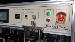 FOG BONDER, FOG 본딩기,초음파 본딩기,열융착 본딩기,FOG본더, TAEWOO TECH, TW-FOG003-110 제품 이미지 5