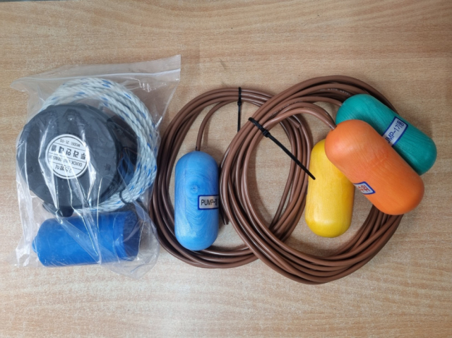 2L-2S2WS(2L-4Q2WS) 레벨센서세트 (오뚜기볼 4개,추,끈,헤드포함)