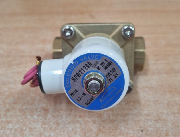 솔레노이드밸브 SOLENOID VALVE HWP2120A 3/4