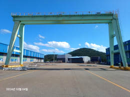 15TON 겐트리크레인 스팬 30M 높이 15M 산업용