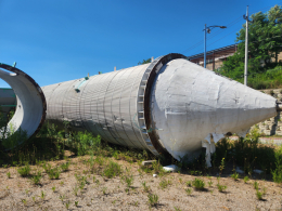 stainless silo