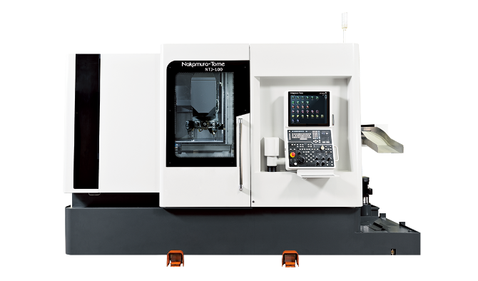 나카무라도메 CNC선반 밀링기능, Y축, 투터렛(회전), 투스핀들 고정밀도 NTJ-100 NAKAMURA DOME 6인치 턴밀