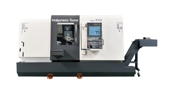 Nakamura-Dome CNC lathe milling, Y-axis, two-turlet (rotation), two-spindle high precision SUPER-NTJ NAKAMURA DOME 6-inch turnmill