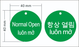 Acrylic label 이미지