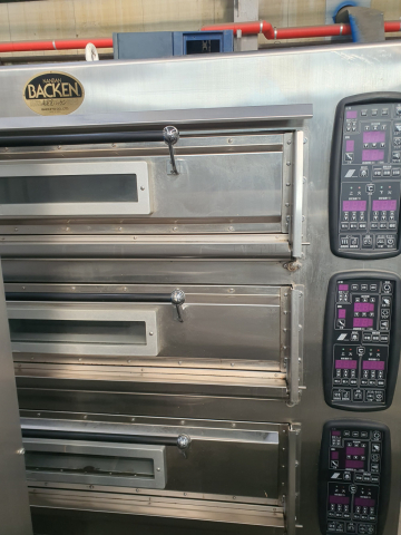 중고 전기 데크오븐 난반 바켄오븐 4매3단 NANBAN BACKEN OVEN 제품 이미지
