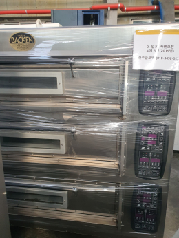 중고 전기 데크오븐 난반 바켄오븐 4매3단 NANBAN BACKEN OVEN 제품 이미지 7