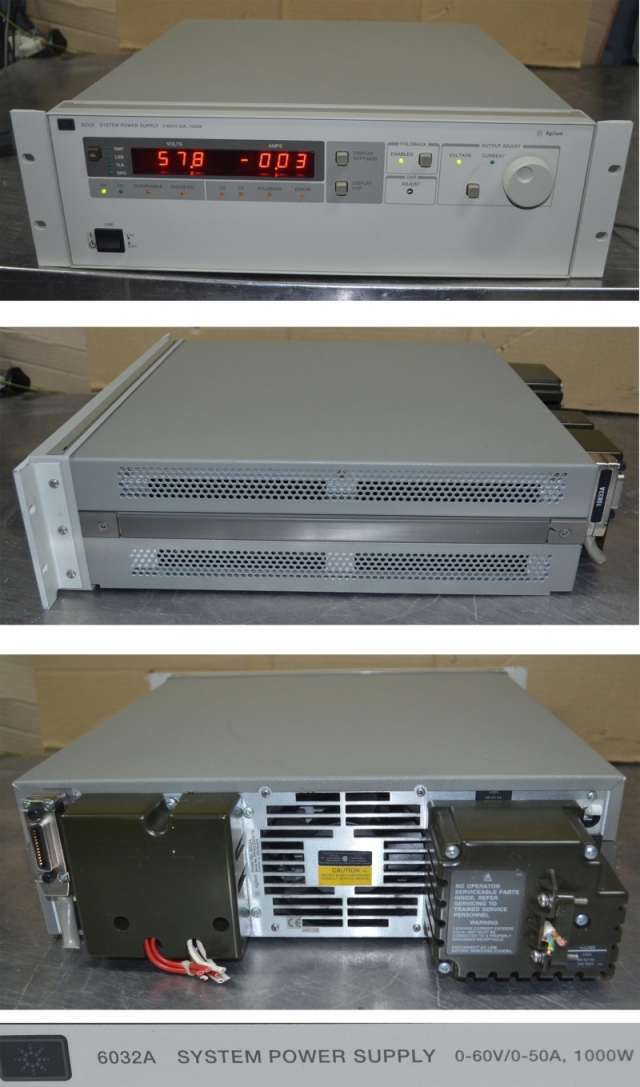 Agilent 6032A System Power Supply 0-60V,0-50A 1000W | [중고] 자동화 · 로봇 ...
