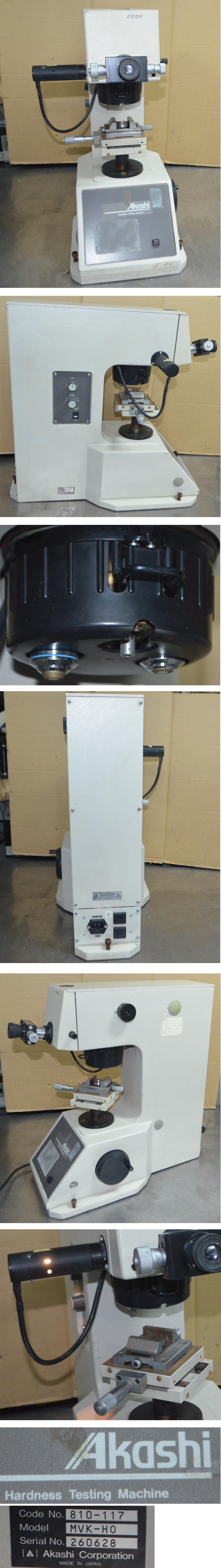경도 측정기 Akashi Hardness Testing Machine MVK-HO | [중고] 자동화 · 로봇 · 계측 · 시험 ...